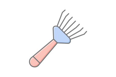 Saman tırmığı, vektör, piksel mükemmel, illüstratör dosyası