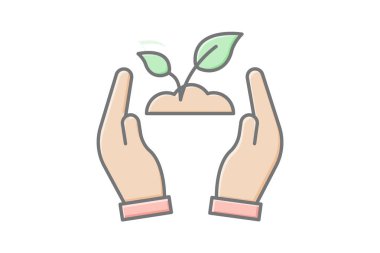 Tarım Sigortası, vektör, piksel mükemmel, illüstratör dosyası