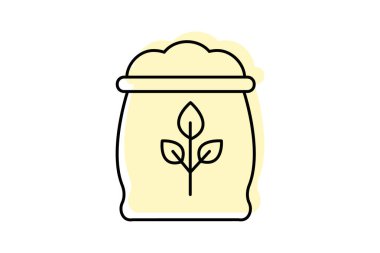 Gübre, vektör, piksel mükemmel, çizer dosyası