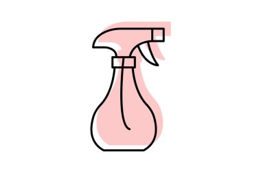 Su püskürtme, vektör, piksel mükemmel, illüstratör dosyası