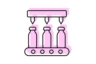 Süt Makinesi, vektör, piksel mükemmel, illüstratör dosyası