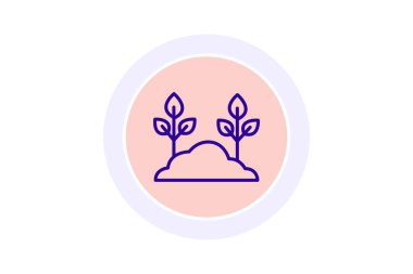 Filiz, vektör, piksel mükemmel, illüstratör dosyası