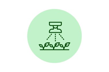 Sulama fıskiyesi, vektör, piksel mükemmel, illüstratör dosyası