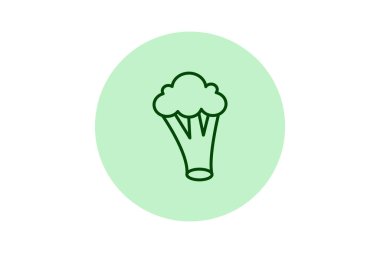 Brokoli, vektör, piksel mükemmel, çizer dosyası