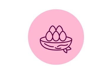 Yuva, vektör, piksel mükemmel, çizer dosyası