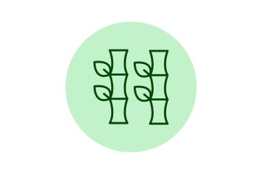 Bambu, vektör, piksel mükemmel, çizer dosyası