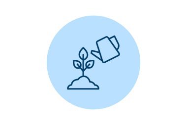 Sulama Bitkisi, vektör, piksel mükemmel, illüstratör dosyası