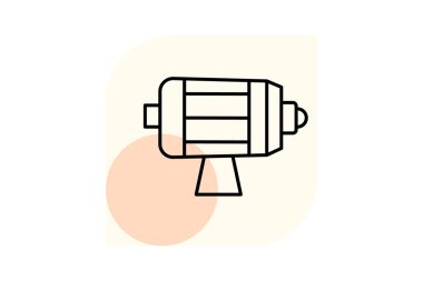 Çiftlik hayvanları Su Pompası, vektör, piksel mükemmel, illüstratör dosyası