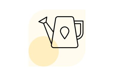 Sulama Kutusu, vektör, piksel mükemmel, illüstratör dosyası