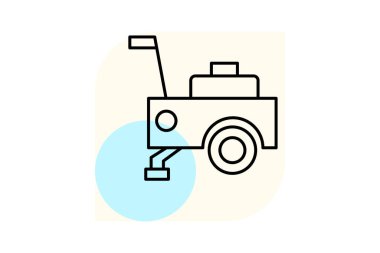 Toprak yetiştirici, vektör, piksel mükemmel, illüstratör dosyası