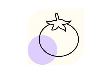 Domatesler, vektör, piksel mükemmel, illüstratör dosyası