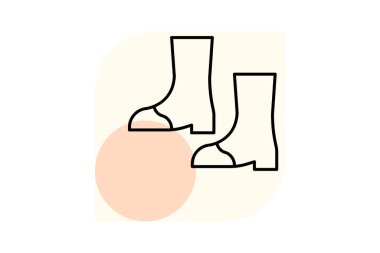 Çizmeler, vektör, piksel mükemmel, çizer dosyası