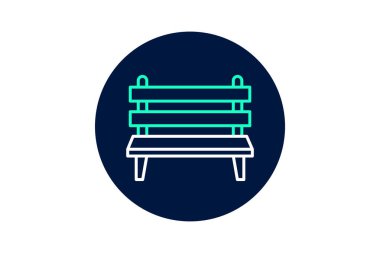 Bahçe benci, vektör, piksel mükemmel, illüstratör dosyası