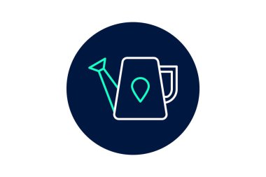 Sulama Kutusu, vektör, piksel mükemmel, illüstratör dosyası