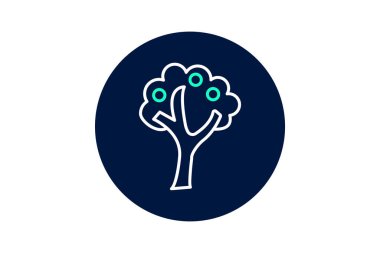 Meyve bahçesi, vektör, piksel mükemmel, illüstratör dosyası