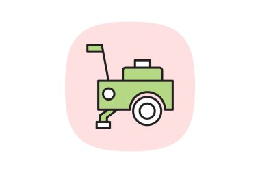 Toprak yetiştirici, vektör, piksel mükemmel, illüstratör dosyası