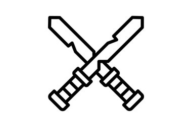 Eski Kılıç, vektör, piksel mükemmel, illüstratör dosyası