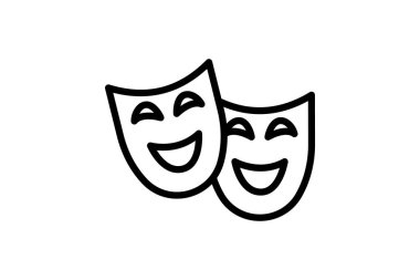 Maske, vektör, piksel mükemmel, illüstratör dosyası