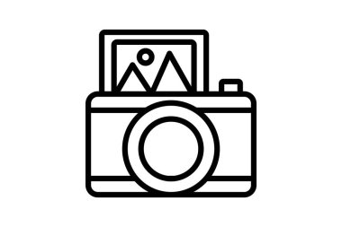 Anında Kamera, vektör, piksel mükemmel, illüstratör dosyası