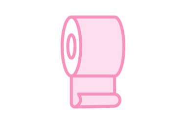 Kağıt rulo, vektör, piksel mükemmel, illüstratör dosyası