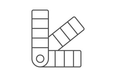 Renk Örnekleri, vektör, piksel mükemmel, resimleyici dosyası