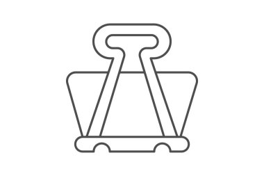 Kağıt Kıskaç, vektör, piksel mükemmel, illüstratör dosyası