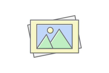 Galeri, vektör, piksel mükemmel, çizer dosyası