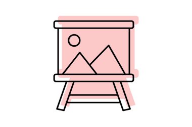 Tablo Duruşu, vektör, piksel mükemmel, illüstratör dosyası