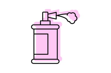 Sprey boya, vektör, piksel mükemmel, illüstratör dosyası