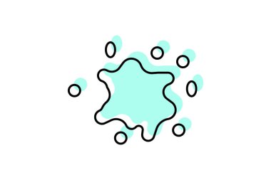 Boya Lekesi, vektör, piksel mükemmel, illüstratör dosyası