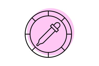 Renk Seçici, vektör, piksel mükemmel, illüstratör dosyası