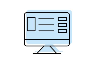 Vektör İllüstrasyon Görünümü, vektör, piksel mükemmel, illüstratör dosyası