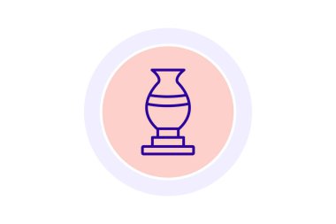 Seramik çömlek, vektör, piksel mükemmel, illüstratör dosyası