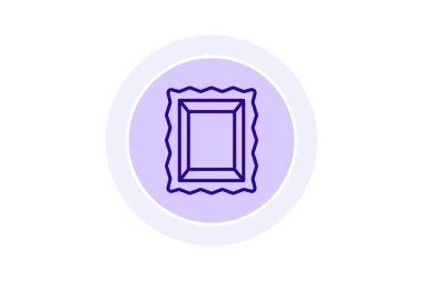 Altın Sanat Çerçevesi, vektör, piksel mükemmel, illüstratör dosyası