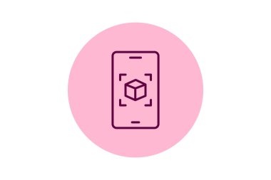 Artırılmış Gerçeklik Sanatı, vektör, piksel mükemmel, illüstratör dosyası