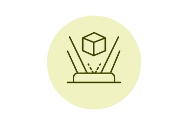 Holografik Sanatlar, vektör, piksel mükemmel, illüstratör dosyası