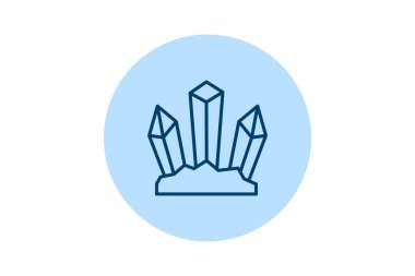 Mineral, vektör, piksel mükemmel, çizer dosyası