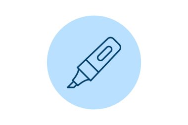 İşaretleyici, vektör, piksel mükemmel, illüstratör dosyası