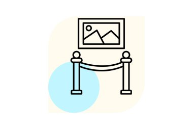 Sanat Sergisi, vektör, piksel mükemmel, illüstratör dosyası