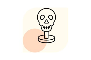 Kurukafa Heykeli, vektör, piksel mükemmel, illüstratör dosyası