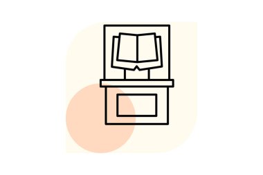 Eski Kitap, vektör, piksel mükemmel, illüstratör dosyası