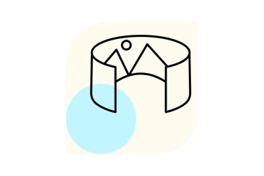 Sanal Sanat Galerisi, vektör, piksel mükemmel, illüstratör dosyası