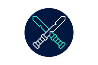 Eski Kılıç, vektör, piksel mükemmel, illüstratör dosyası