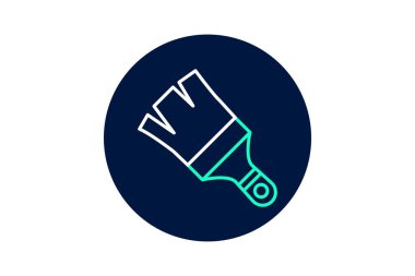 Boya fırçası, vektör, piksel mükemmel, illüstratör dosyası