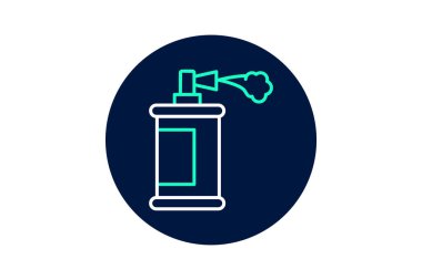 Sprey boya, vektör, piksel mükemmel, illüstratör dosyası