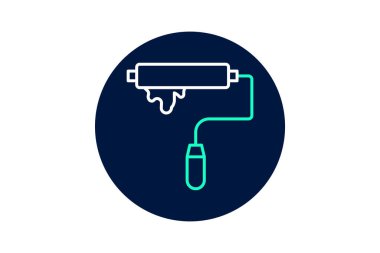 Boya silindiri, vektör, piksel mükemmel, illüstratör dosyası