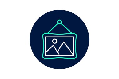 Resim Panosu, vektör, piksel mükemmel, illüstratör dosyası