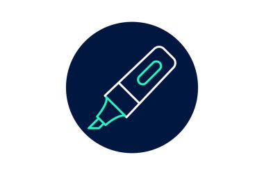 İşaretleyici, vektör, piksel mükemmel, illüstratör dosyası