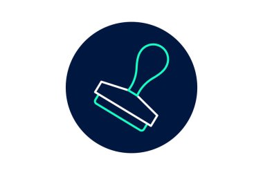 Mürekkep damgası, vektör, piksel mükemmel, illüstratör dosyası