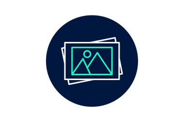 Galeri, vektör, piksel mükemmel, çizer dosyası